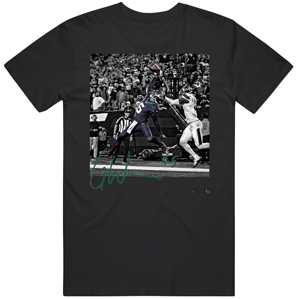 Garrett Wilson Catch New York Football Fan Gift T Shirt