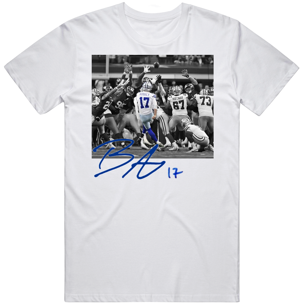 Brandon Aubrey Field Goal Dallas Football Fan T Shirt