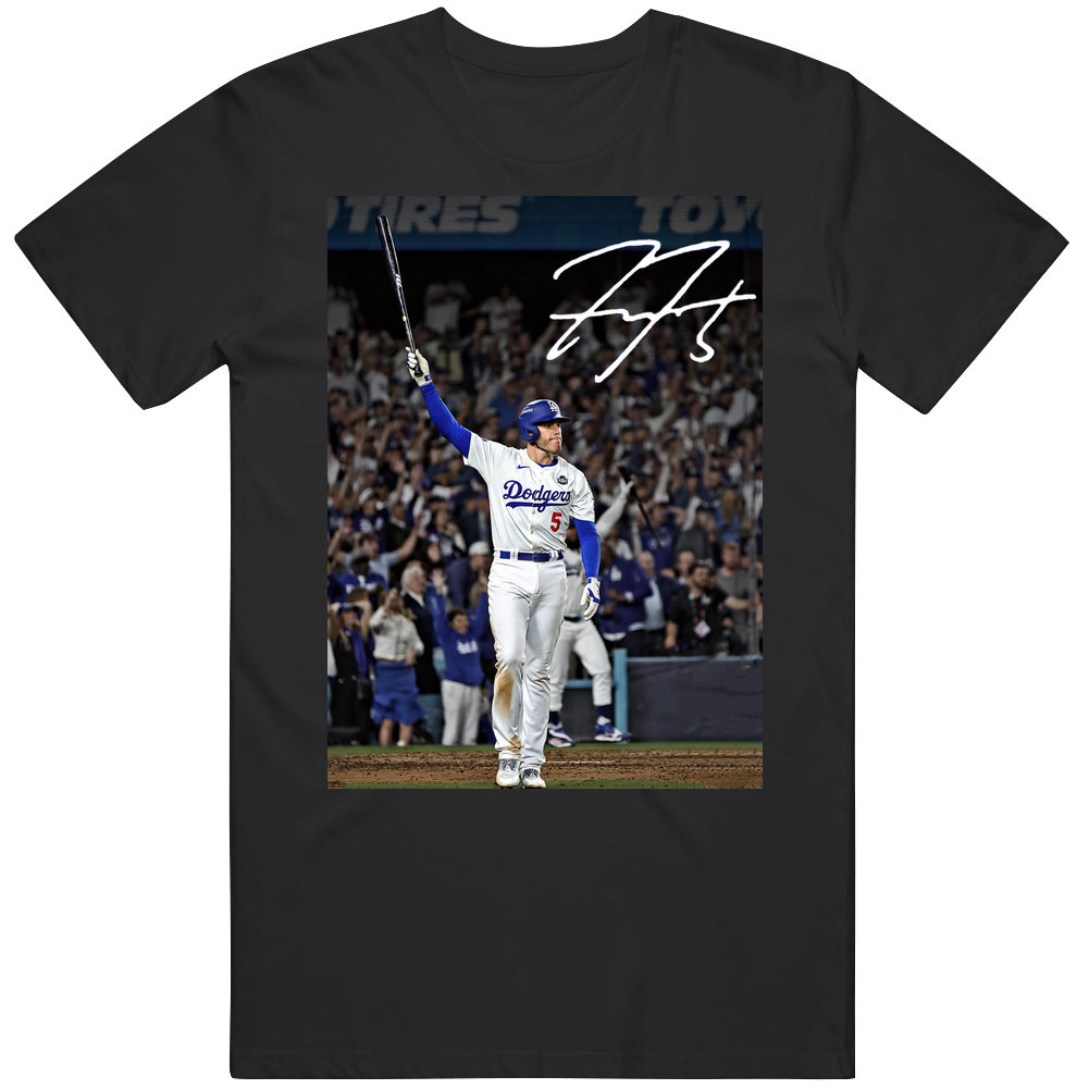 Freddie Freeman Walk Off Home Run La Baseball Fan T Shirt