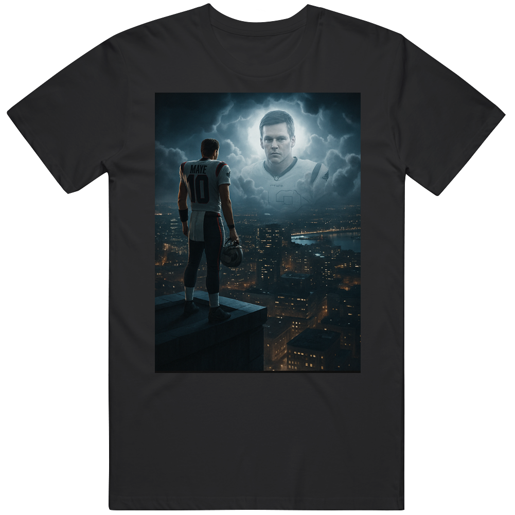Tom Brady And Drake Maye New England Football Fan T Shirt