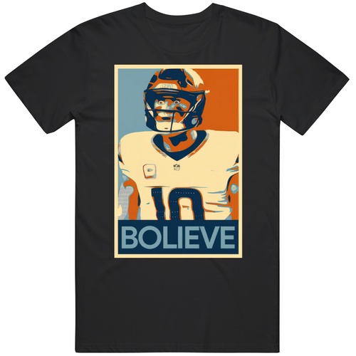 Believe Bo Nix Denver Football Fan Gameday T Shirt