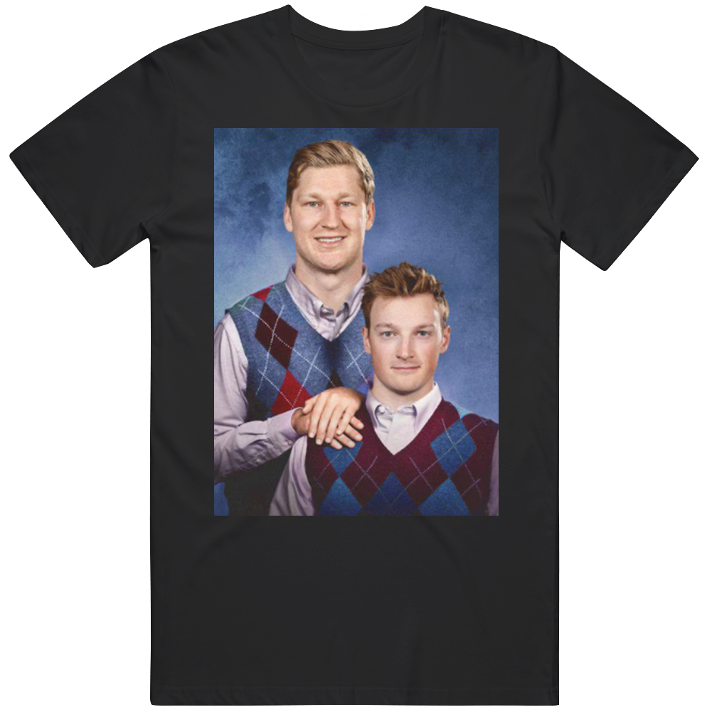 Cale Makar And Nathan Mackinnon Step Brothers Colorado Funny Hockey Fan T Shirt