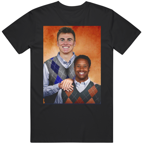 Bo Nix And Courtland Sutton Stepbrothers Funny Football Fan T Shirt