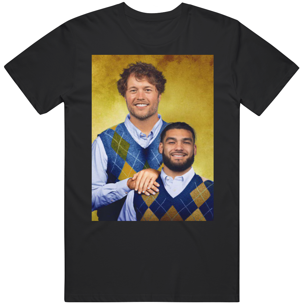 Matthew Stafford And Puka Nacua Stepbrothers Funny La Football Fan T Shirt