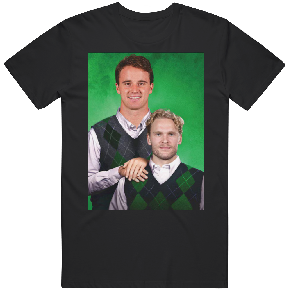 Mikko Rantanen And Jake Oettinger Stepbrothers Funny Dallas Hockey Fan T Shirt