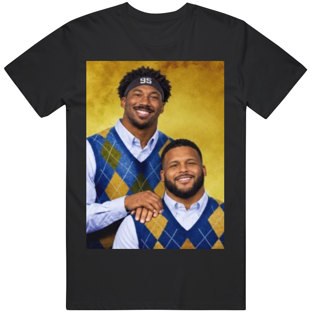 Miles Garett And Aaron Donald Step Brothers Funny La Football Fan T Shirt