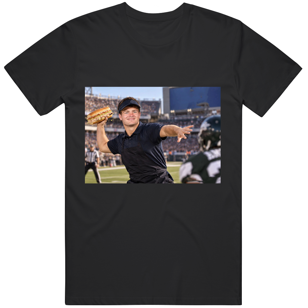 Drake Maye Meatball Sub Funny Meme New England Football T Shirt