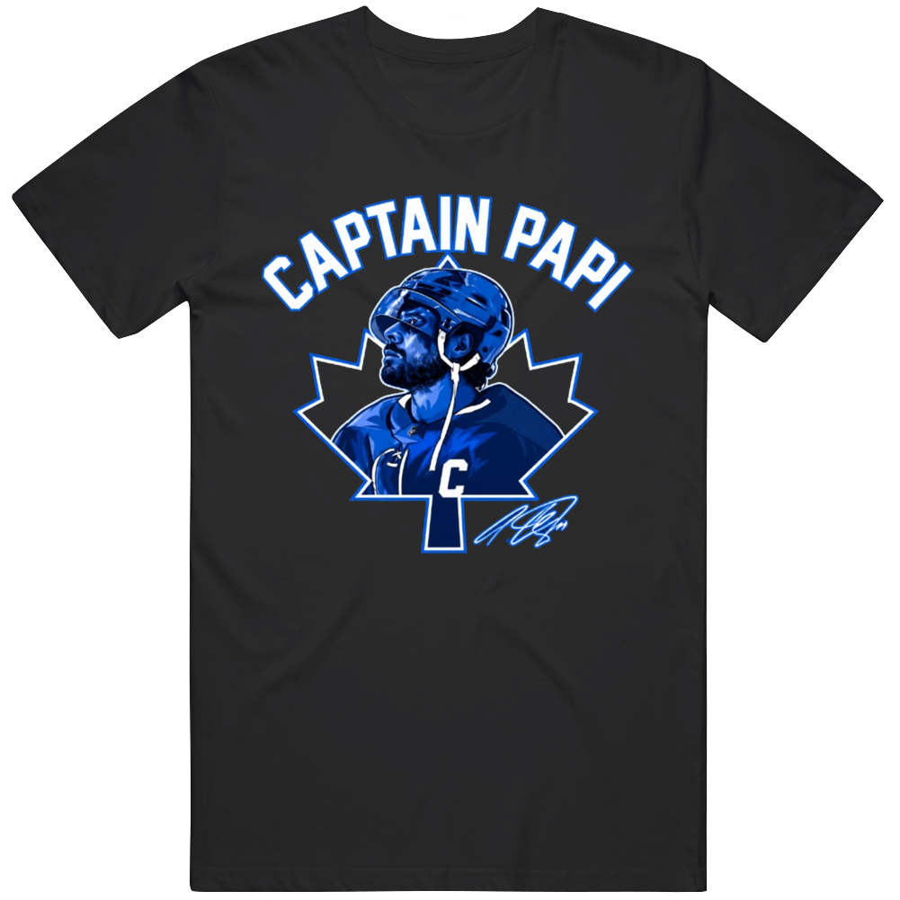 Captain Papi Austin Matthews Toronto Hockey Fan T Shirt