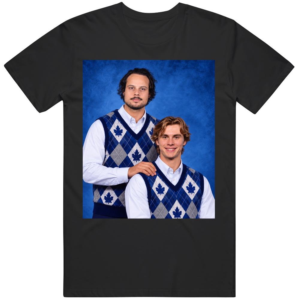 Auston Matthews And Gavin Mckenna Funny Stepbrothers Toronto Hockey Fan T Shirt