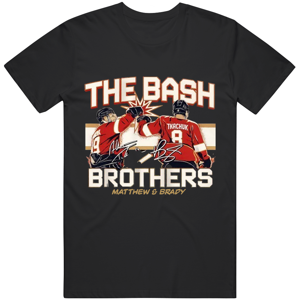 Bash Brothers Hockey Brady Tkachuk Matthew Tkachuk Florida T Shirt